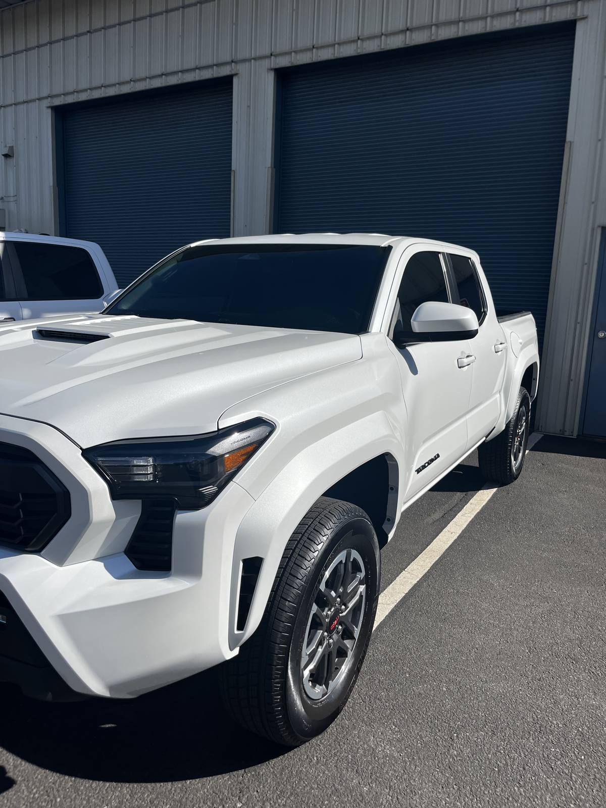 Toyota Tacoma with window tint installed by Eclipse Tinting Hawaii in Hilo